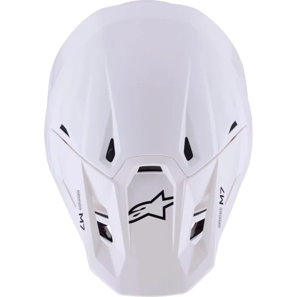 Alpinestars S-M7 MX Helmet White