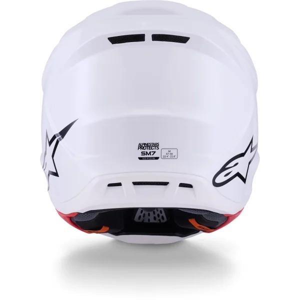 Alpinestars S-M7 MX Helmet White
