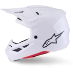 Alpinestars S-M7 MX Helmet White