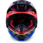Alpinestars Supertech S-M10 Era 2025 MX Helmet Blue/Red