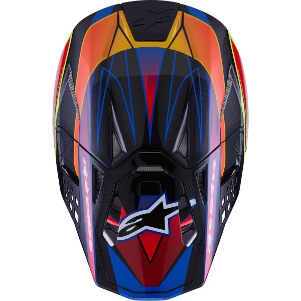 Alpinestars Supertech S-M10 Era 2025 MX Helmet Blue/Red