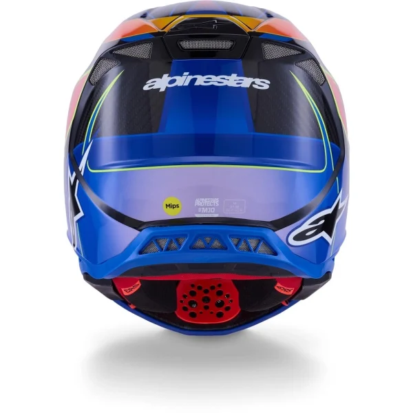 Alpinestars Supertech S-M10 Era 2025 MX Helmet Blue/Red