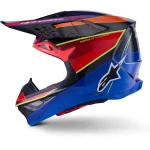 Alpinestars Supertech S-M10 Era 2025 MX Helmet Blue/Red