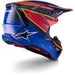 Alpinestars Supertech S-M10 Era 2025 MX Helmet Blue/Red