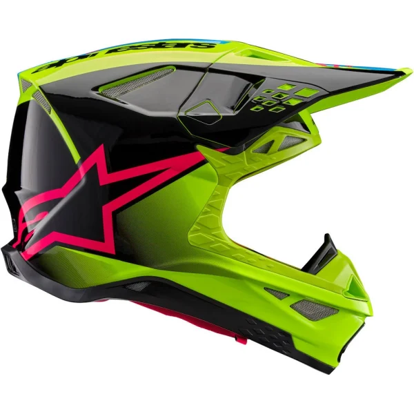 Alpinestars Supertech S-M10 Unite 24 MX Helmet Green/Black