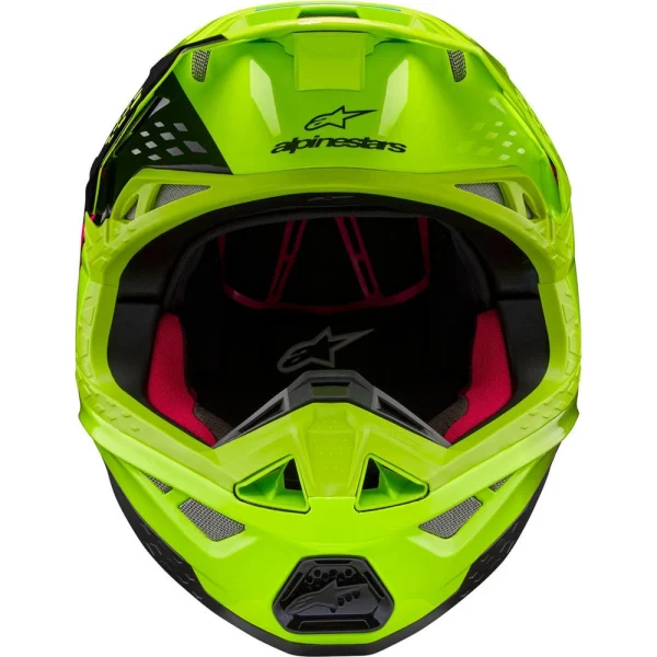 Alpinestars Supertech S-M10 Unite 24 MX Helmet Green/Black