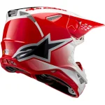 Alpinestars Supertech S-M10 Unite 24 MX Helmet White/Red