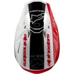 Alpinestars Supertech S-M10 Unite 24 MX Helmet White/Red