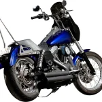 Biltwell Exfil Sissy Bar Dyna 06-17 Chrome