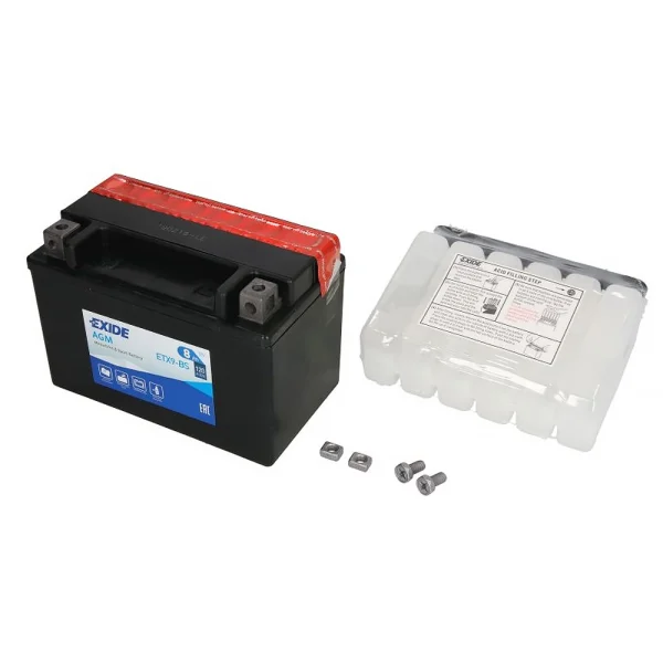 Exide YTX9-BS 12V 120A 150x87x105 8Ah L+ Acid Starting Battery