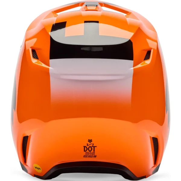 FOX V1 Shield Youth MX Helmet Orange