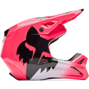 FOX V1 Shield Youth MX Helmet Pink, Motoee.com
