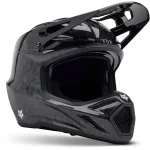Fox V3 RS Carbon Solid MIPS MX Helmet Black