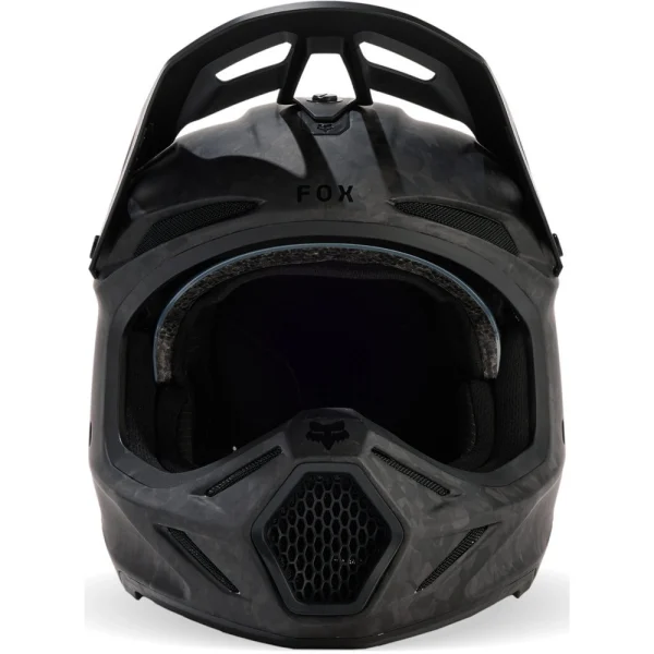 Fox V3 RS Carbon Solid MIPS MX Helmet Matte Black