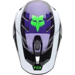 Fox V3 RS Grid MIPS MX Helmet Black/Purple