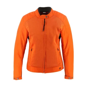 Helstons Jody Air Mesh Ladies Textile Jacket Orange