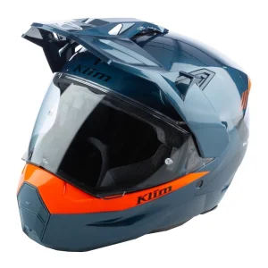 Klim X1 Alpha Carbon Enduro Helmet Blue/Orange