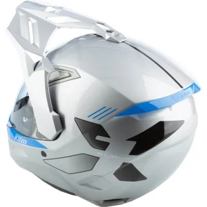 Klim X1 Alpha Carbon Enduro Helmet Grey/Blue, Motoee.com