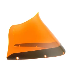 Klock Werks KWW-02-0608 Kolor Flare Orange Ice Windshield 9" for FXRP Style Fairings, Motoee.com