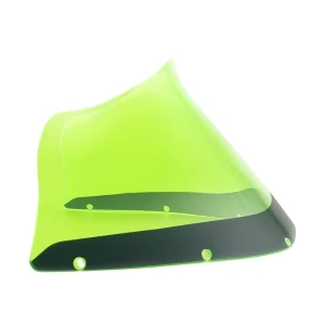 Klock Werks KWW-02-0610 Kolor Flare Green Ice Windshield 9" for FXRP Style Fairings, Motoee.com