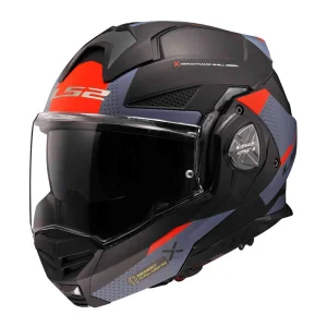LS2 FF901 Advant X Oblivion Helmet Matte Black/Blue, Motoee.com