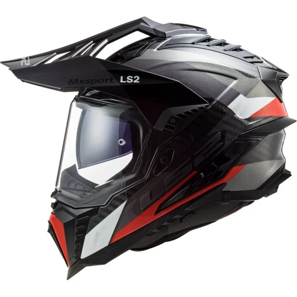 LS2 MX701 C Explorer Frontier G MX Helmet Black/Red