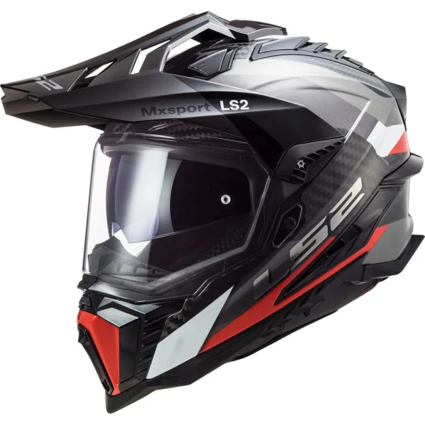 LS2 MX701 C Explorer Frontier G MX Helmet Black/Red