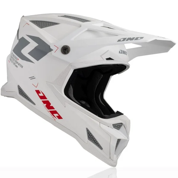 One Industries X-297 Focus MX Helmet White/Grey