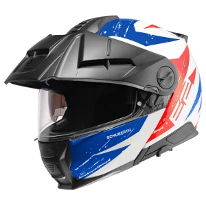 Schuberth E2 Explorer Helmet Blue/Red/White
