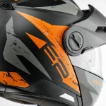 Schuberth E2 Explorer Helmet Matte Black/Orange