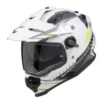 Scorpion ADF-9000 Air Feat MX Helmet White/Black/Yellow