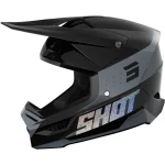 Shot Furious League MX Helmet Black/Grey