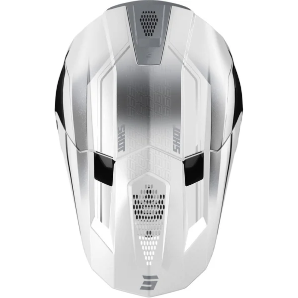 Shot Lite Challenger MX Helmet Black/White