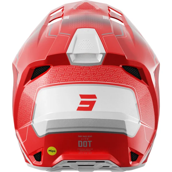 Shot Lite Challenger MX Helmet Red