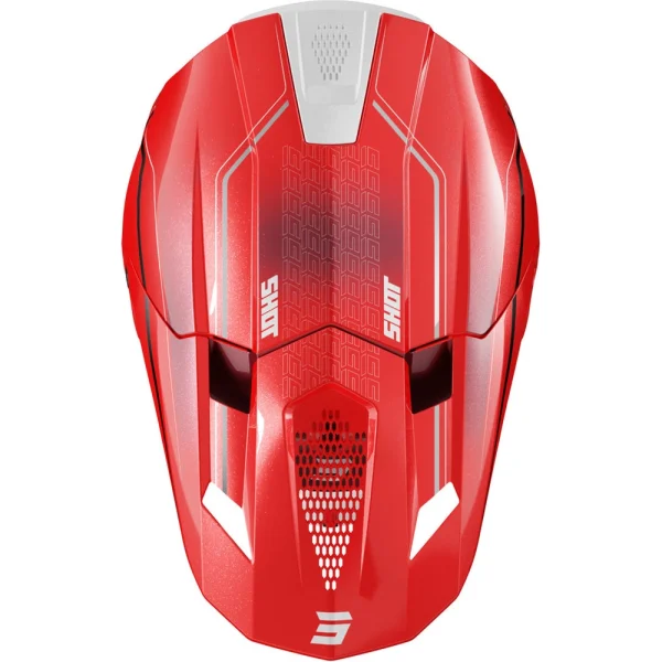Shot Lite Challenger MX Helmet Red