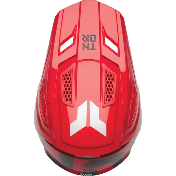 Thor Fleet Forge MX Helmet Red/Black