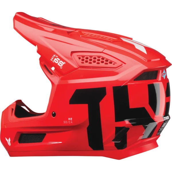 Thor Fleet Forge MX Helmet Red/Black