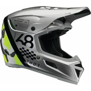Thor Reflex Riot MX Helmet Yellow/Black/Silver