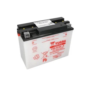 Yuasa Y50-N18L-A 12V 240A 205x90x162 21Ah R+ Acid Starting Battery, Motoee.com