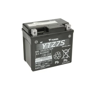 Yuasa YTZ7S 12V 130A 113x70x105 6Ah R+ AGM Starting Battery, Motoee.com