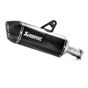 Akrapovic S-B12SO23-HAATBL Slip-On Line (Titanium) for BMW R1250GS/Adventure, Motoee.com