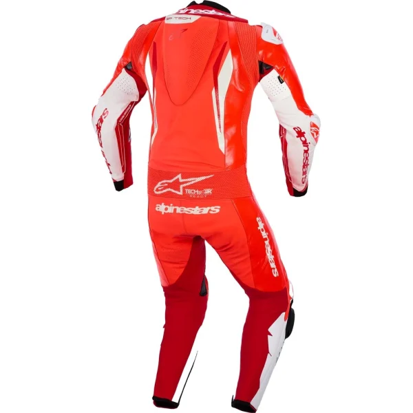 Alpinestars GP Tech V5 Perforated 1-Piece Leather Suit Red/White