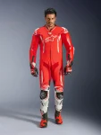 Alpinestars GP Tech V5 Perforated 1-Piece Leather Suit Red/White