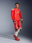 Alpinestars GP Tech V5 Perforated 1-Piece Leather Suit Red/White