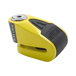 Auvray Disk B-Lock 10 Disc Lock Yellow/Black, Motoee.com