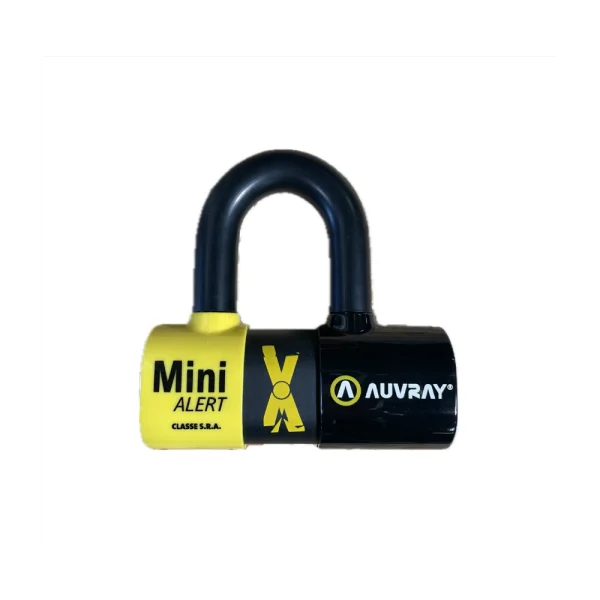 Auvray U-Lock Xtrem Mini Alert 16 mm Black/Yellow