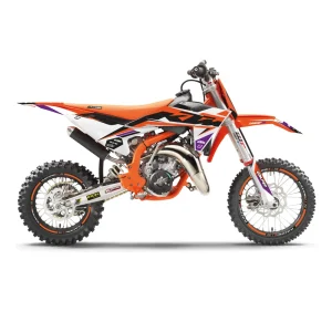 Blackbird Racing 2550ABCRO Dream 5 Chrome Sticker Kit for KTM SX 65 24-26
