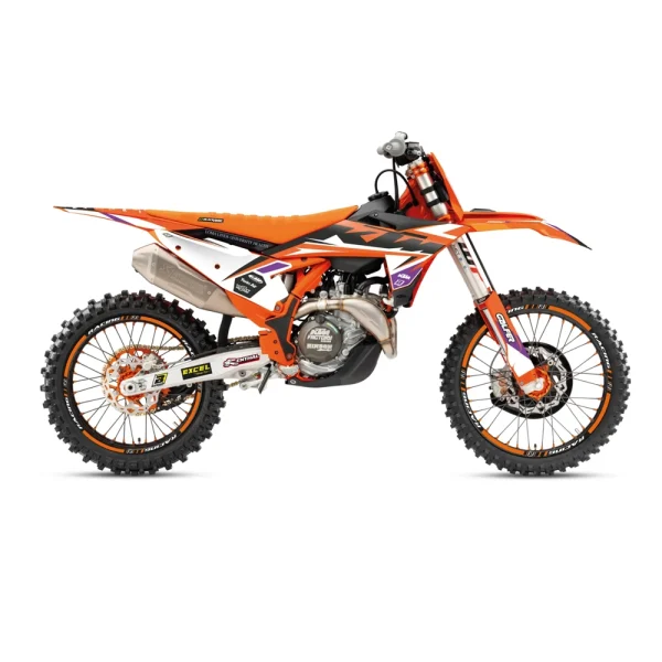 Blackbird Racing 2552ABCRO Dream 5 Chrome kleebiste komplekt KTM SX/EXC/XC-W 125-450 25-26