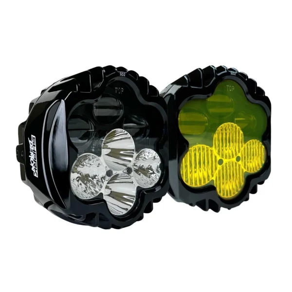 Custom Dynamics Shark Demon 2 LED фара + противотуманная фара комплект SD2-RG-YW-ECE