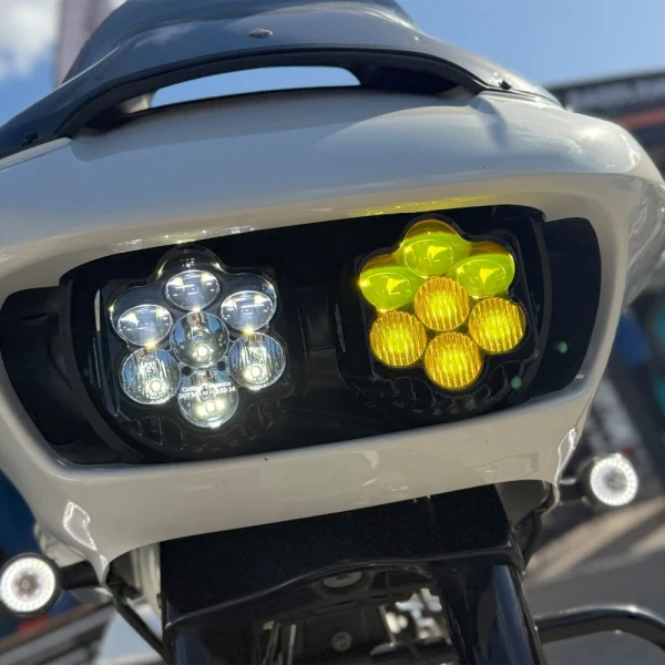 Custom Dynamics Shark Demon 2 LED фара + противотуманная фара комплект SD2-RG-YW-ECE